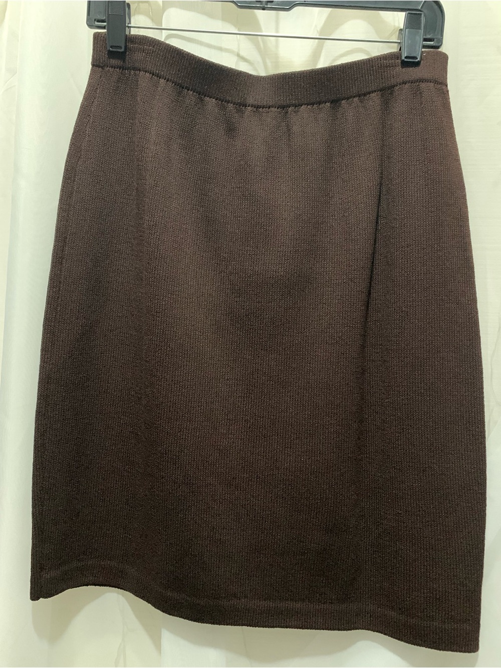 St. John Brown Knit Skirt